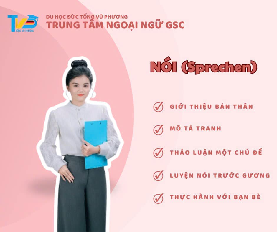 Thi B1 Goethe: Kỹ năng nói