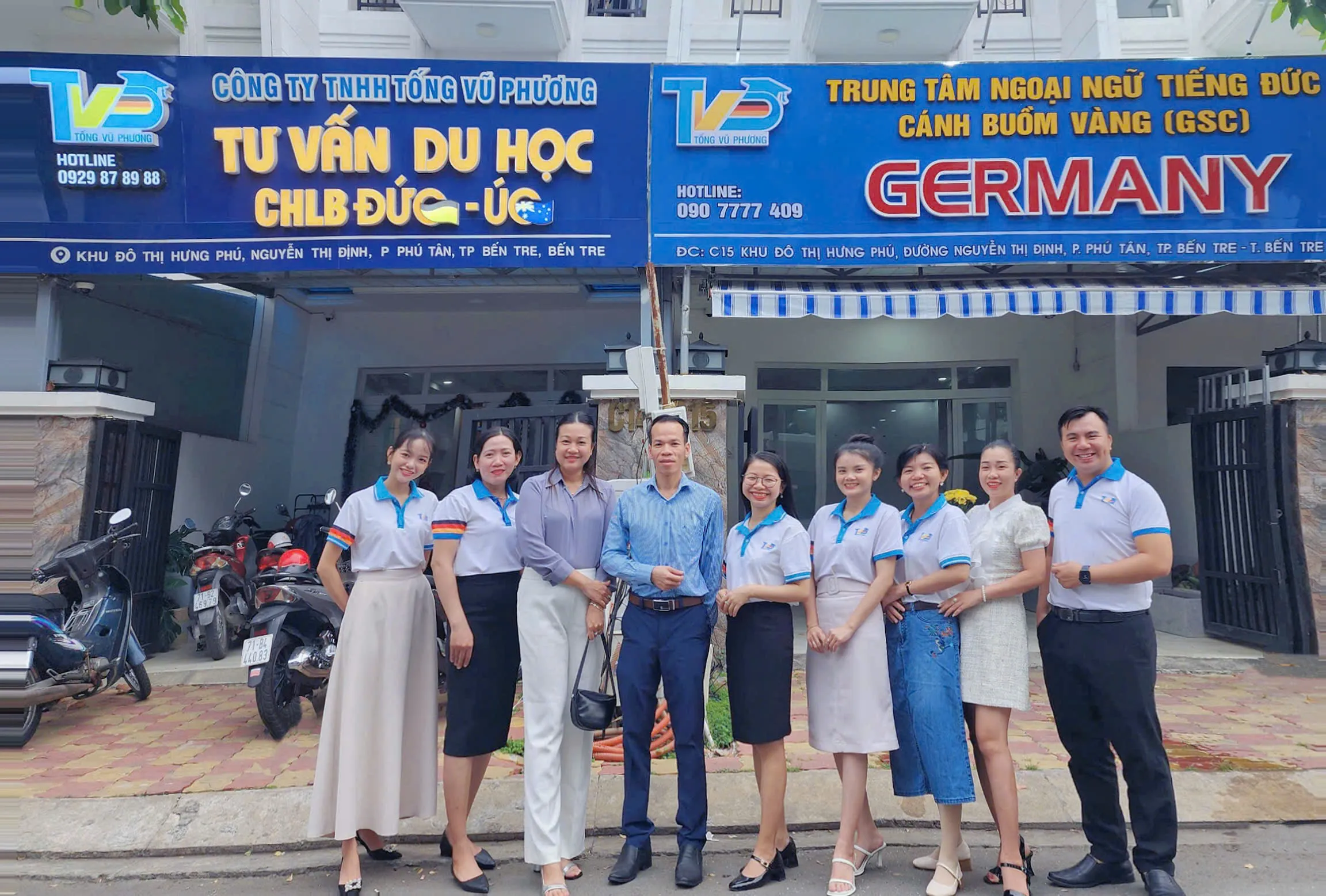 Trung tâm tiếng Đức Bến Tre - Du học Đức Tống Vũ Phương